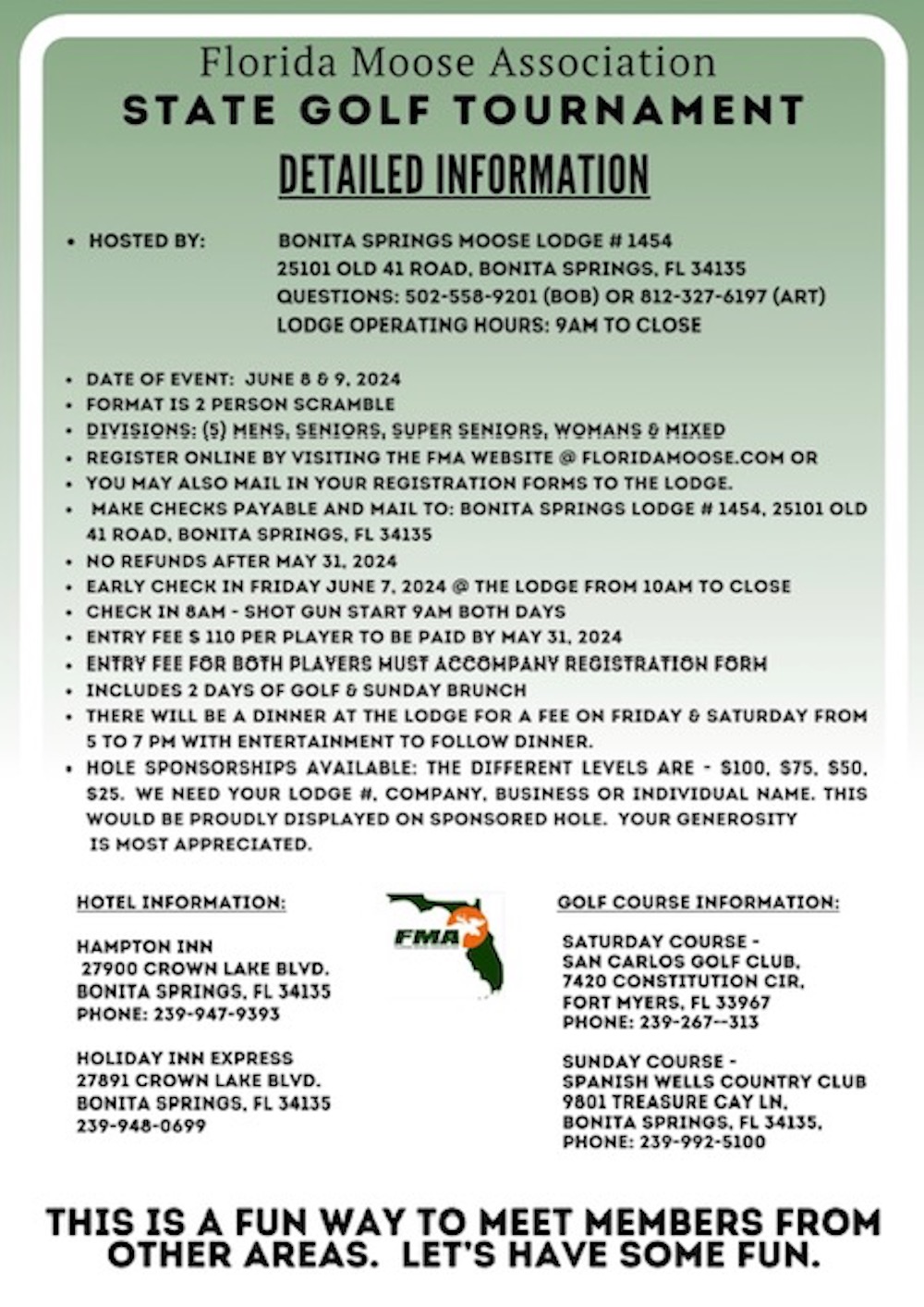 Florida Moose Association Legion